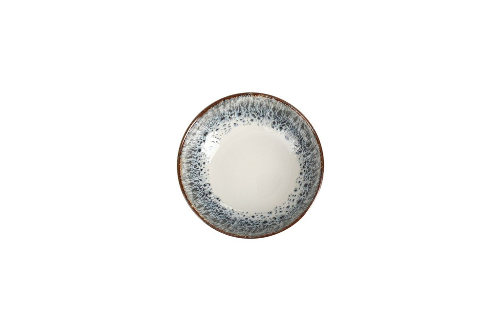 PIOLI ONARA BOL 13CM BLEU/BLANC/BRUN PORCELAINE - ON12381  