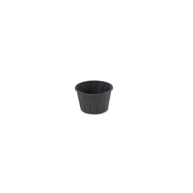 SIER ZWARTE BAKCUP 1,25OZ 37ML Ø50XH31MM 200ST 