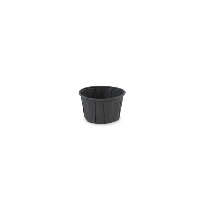 SIER BLACK BAKING CUP 2.0OZ 60ML Ø58XH36MM 200PCS 