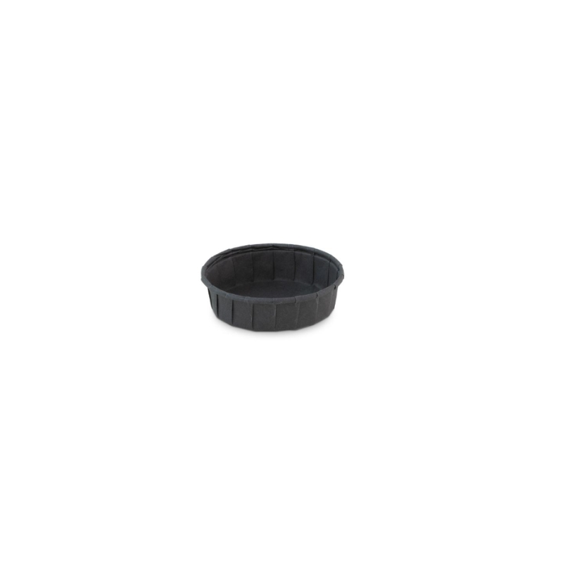 SIER ZWARTE BAKCUP 1,0OZ 30ML Ø60XH15MM 200ST 
