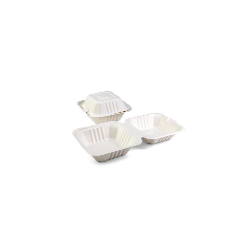 SIER BOITE A HAMBURGER B09 SENZA CANNE A SUCRE 155X155XH76MM 40PCS 