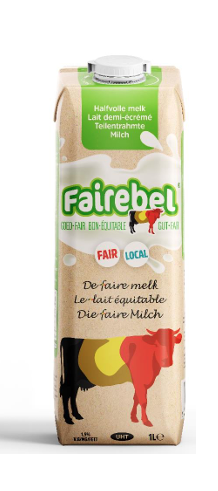 FAIREBEL 1025 LAIT *DEMI ECREME* TETRA UHT 1.5%  6X1L