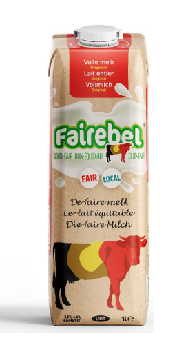 FAIREBEL 1045 LAIT ENTIER TETRA UHT 6 X 1L