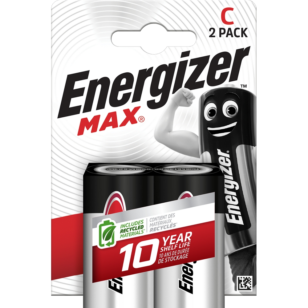 PILE ENERGIZER MAX LR14 C BL2 2PCS