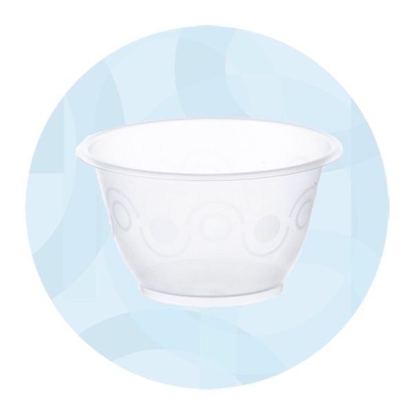 POT A GLACE TRANSPARENT EN POLYPROPYLENE 200CC 50PCS FOST+ INCLUS