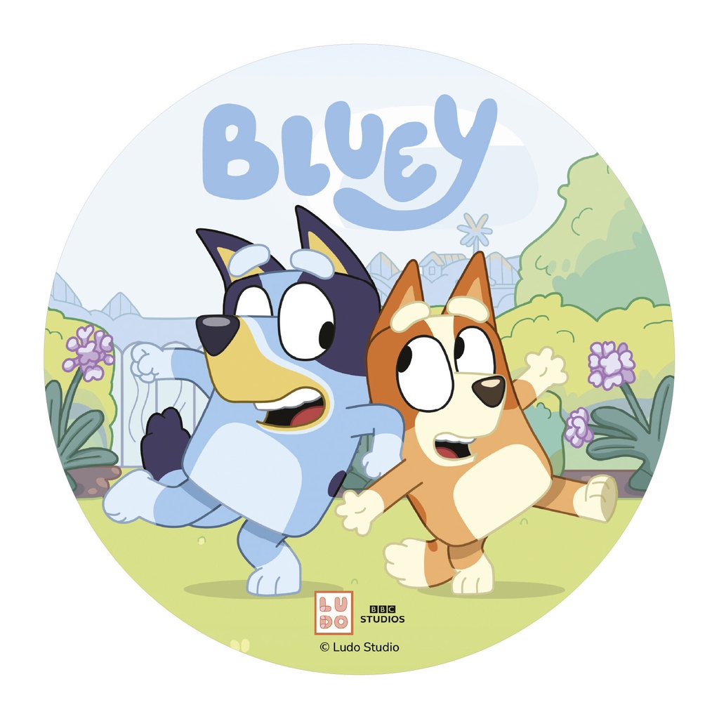 DISQUE EN AMIDON BLUEY 20CM