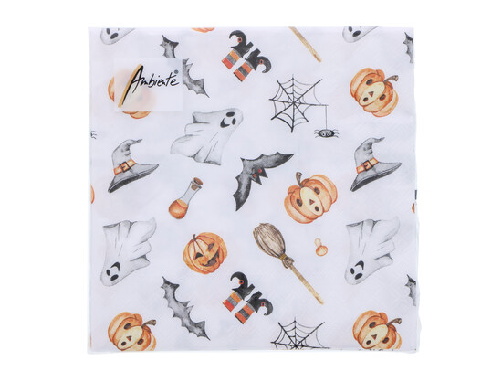 “HAPPY HALLOWEEN” NAPKINS 33 x 33CM 20PCS