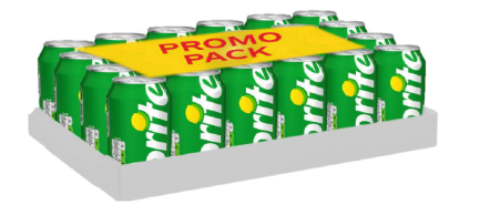 BOISSON *PROMOPACK* SPRITE CANETTE *FAT*  24 X 33CL 