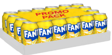 DRANK *PROMOPACK* FANTA CITROEN BLIK *FAT*  24 X 33CL  