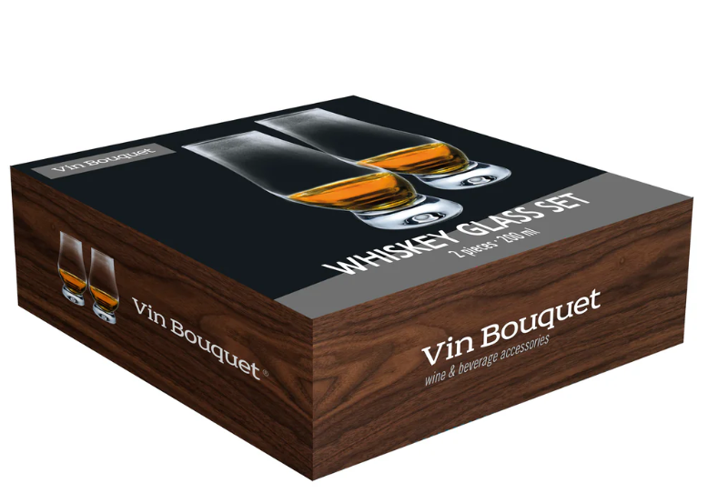 VIN BOUQUET SET WHISKY 2 VERRES 
