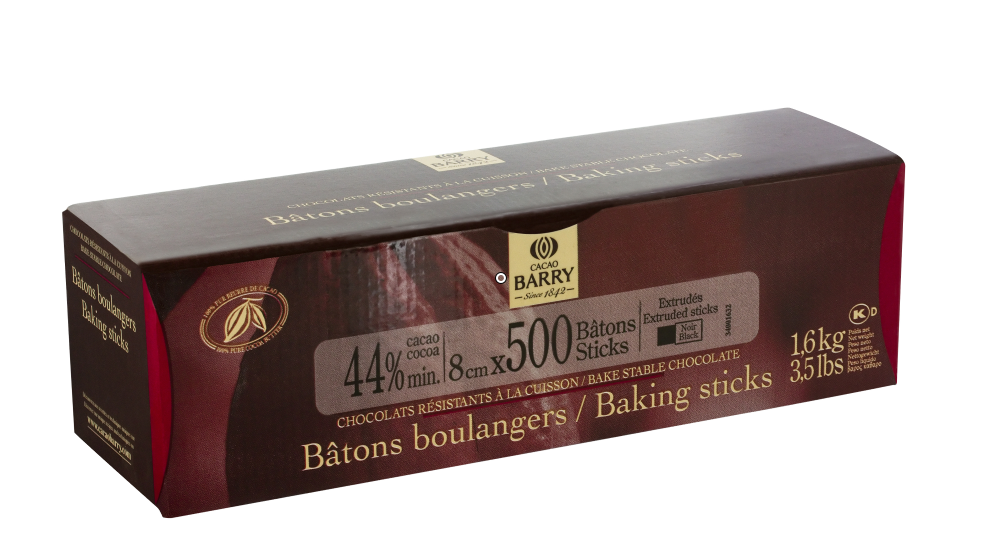 CALLEBAUT CHD-BB-508BY-357 BATON CHOCOLAT  FONDANT *8CM* 500 PIECES