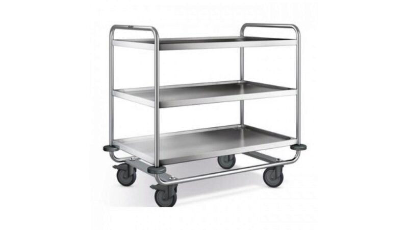 B.PRO SW10X6-3 SERVICEWAGEN 3 NIVEAUS 1000X600 MAX 80KG/NIVEAU - 555537