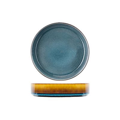 C&T QUINTANA  BLUE ASSIETTE CREUSE 19.5XH5.2CM - 2936120