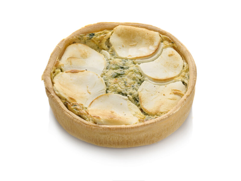 PANISTAR 10003 QUICHE CHEVRE & EPINARDS  4 X 500GR