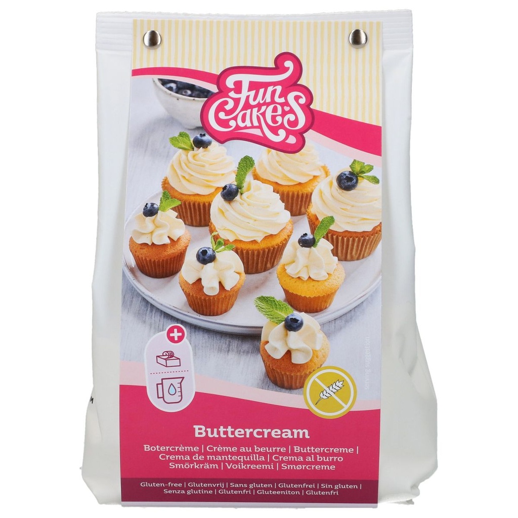 FUNCAKES GLUTENVRIJE BOTERCRÈME MIX 400 GR