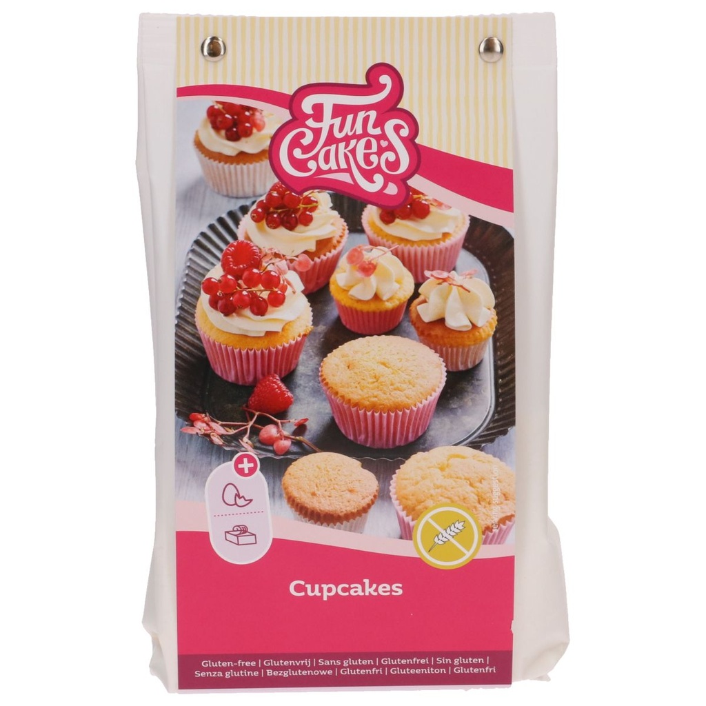FUNCAKES PREPARATION POUR CUPCAKES SANS GLUTEN 400GRS
