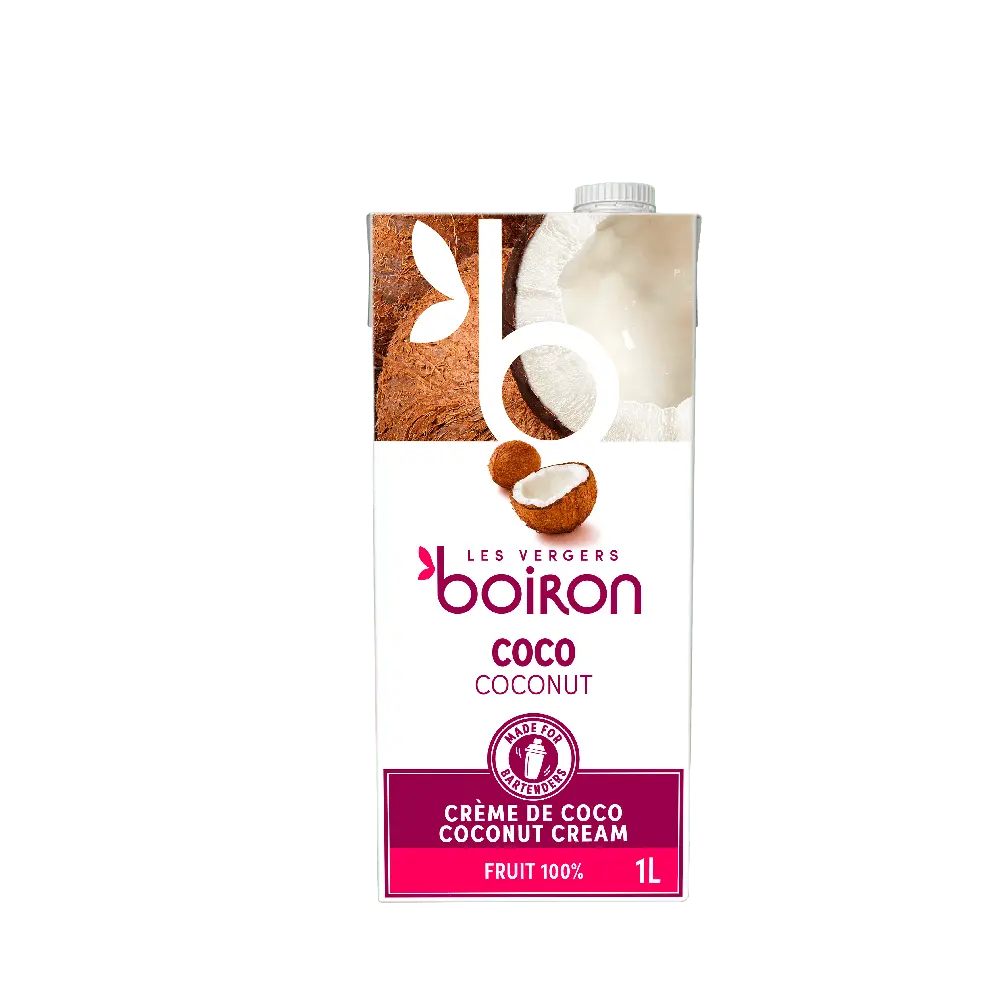 BOIRON CREME DE COCO PASTEURISEE 100% 1L