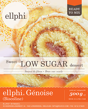 ELLPHI - MIX POUR BISCUIT GÉNOISE 500GRS