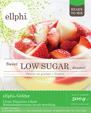 ELLPHI - MIX POUR CRÈME PÂTISSIÈRE À FROID 500GRS