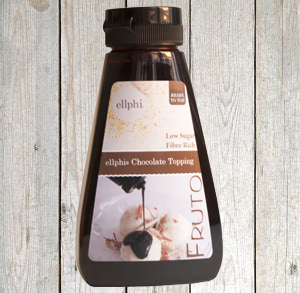 ELLPHI - CHOCOLATE SYRUP 250 ML - REDUCED SUGAR