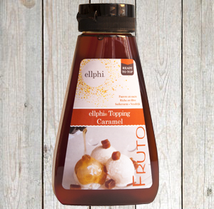 ELLPHI - SIROP DE CARAMEL 250ML - ALLÉGÉ EN SUCRE