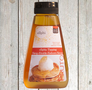 ELLPHI - MAPLE SYRUP 250 ML - REDUCED SUGAR