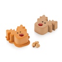 SILIKOMART - MOULE SILICONE RUDOLPH 100 N.6 - 73 x 72MM HT 30MM + CUTTER