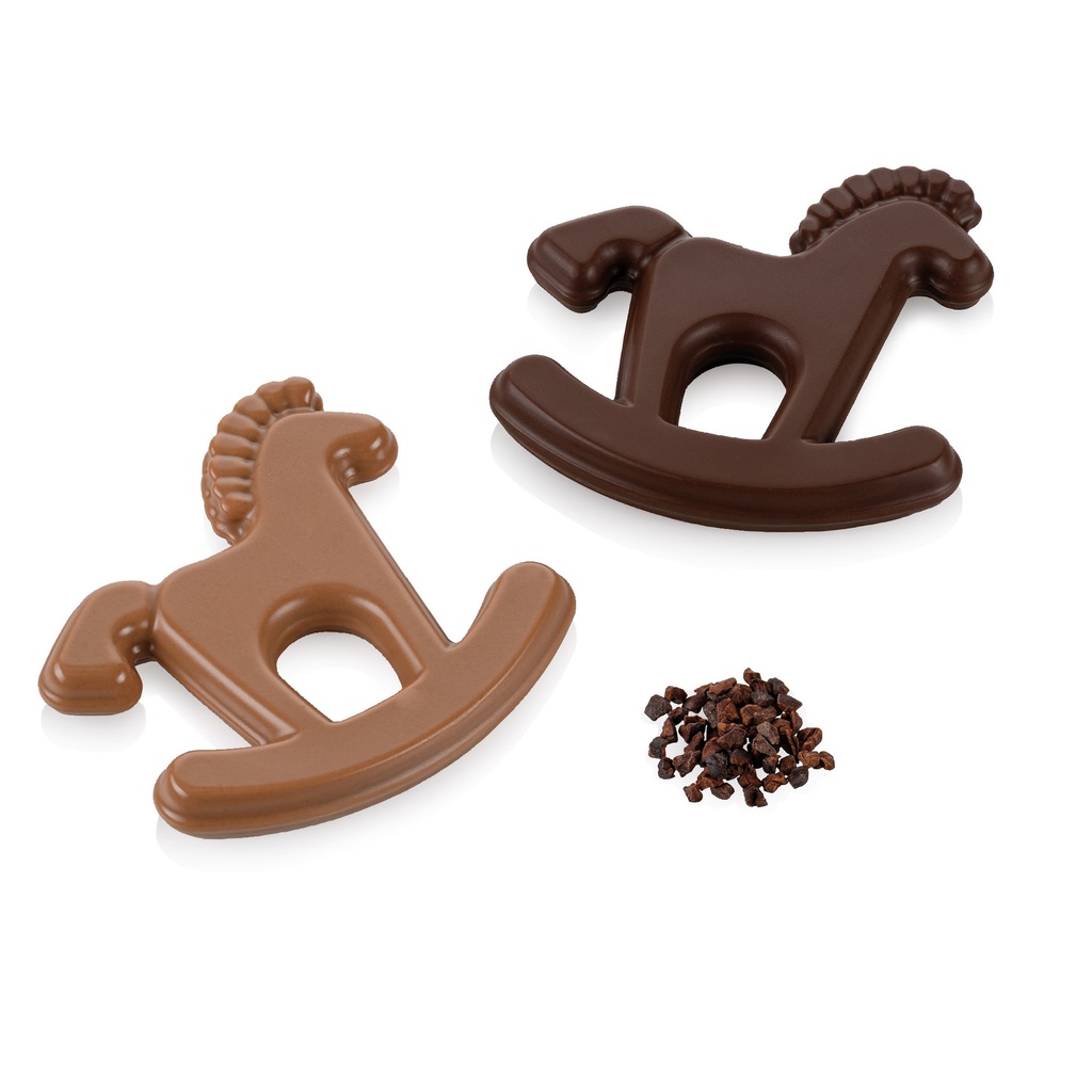 SILIKOMART - CHOCO PLAYHORSE SCG067 N.2 SILICONE MOULD - 88 x 89 MM H 12 MM