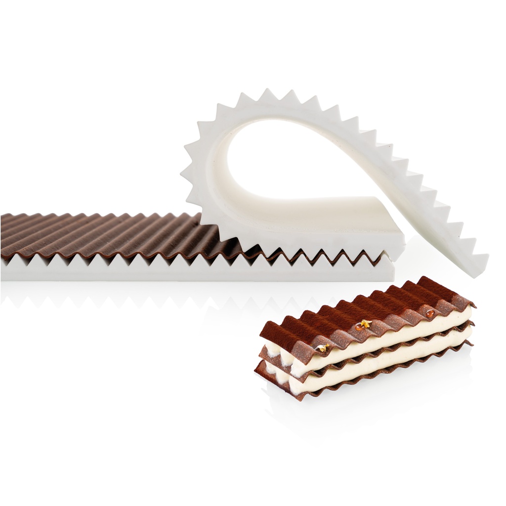 SILIKOMART - MOULE SILICONE MOUNTAIN - 300 x 200MM HT 13MM SET DE 2