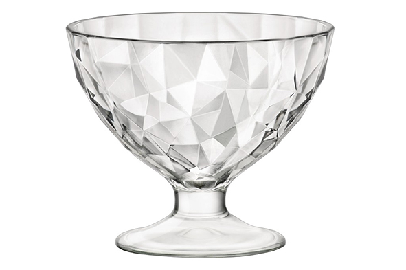 BORMIOLI - JUNIOR DIAMOND ICE CREAM CUP DIAM. 10 CM H 8 CM