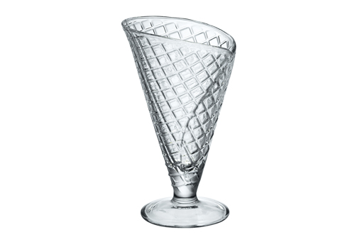 BORMIOLI - TRANSPARENT GELATO ICE CREAM CUP 22/27 CL DIAM. 10 CM H 16.6 CM