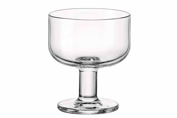 BORMIOLI - HOSTERIA ICE CREAM CUP 24 CL TRANSPARENT DIAM. 8.6 CM H 10 CM SET OF 6