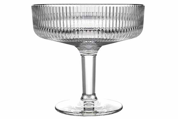 LA ROCHERE - ALICE ICE CREAM CUP 33 CL TRANSPARENT DIAM. 12.5 CM H 12 CM SET OF 6