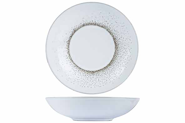 PROOF - REVIDA PUNCTA PORSELEINEN DIEP BORD DIAM. 21 CM