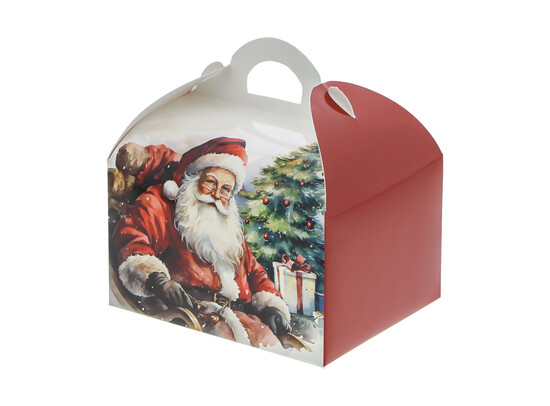 SANTA "BABA" BALLOTIN WITH HANDLE 500 GRS 9.6 x 12 CM H 13 CM