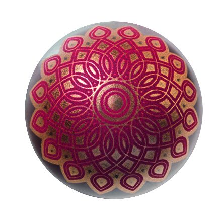 087020 PCB ZC  BALLEN ORNAMENT Ø 3 CM 88STKS ***OP/ORDER***