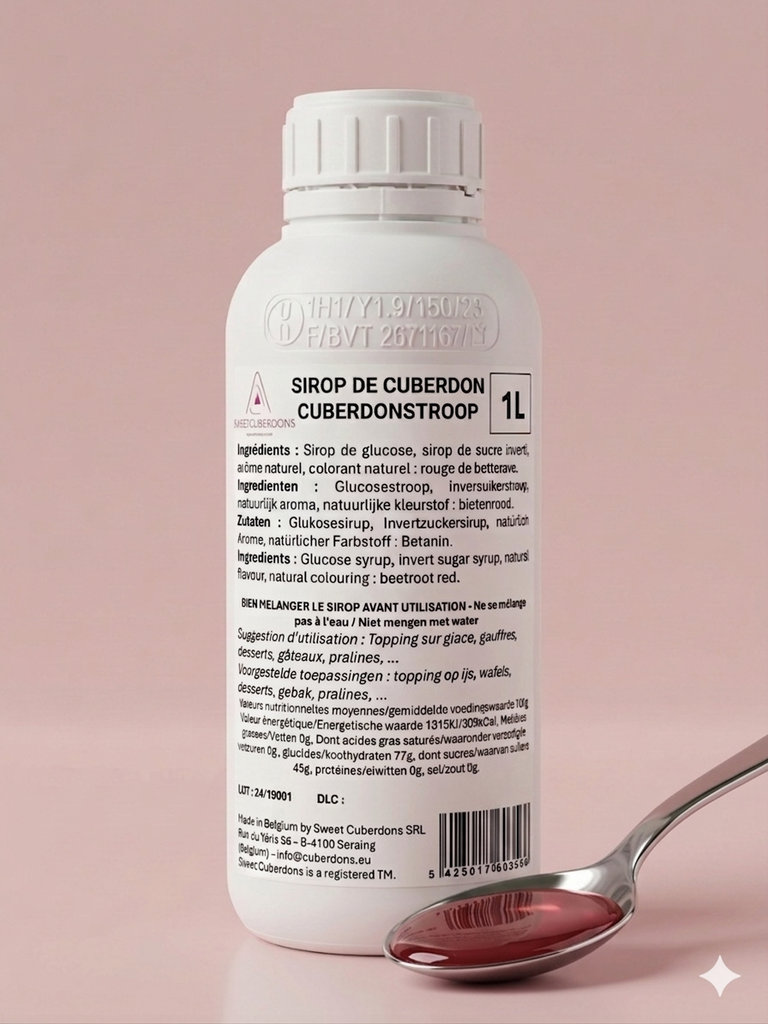 SWEET CUBERDON RASPBERRY CUBERDON SYRUP 1.4 KG