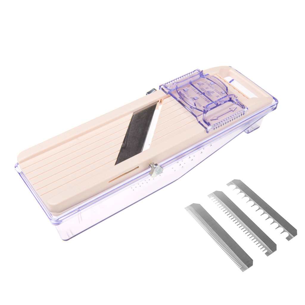 BENRINER MANDOLINE JAPONAISE 64MM CATCH AVEC RESERVOIR