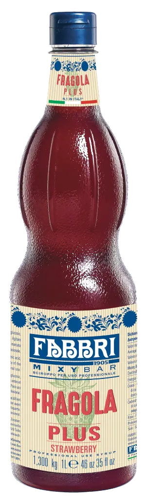 FABBRI - MIXYBAR PLUS STRAWBERRY SYRUP 1 L