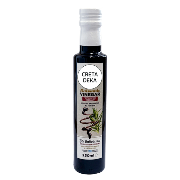 CRETA DEKA – BALSAMIC VINEGAR WITH ROSEMARY 250ML