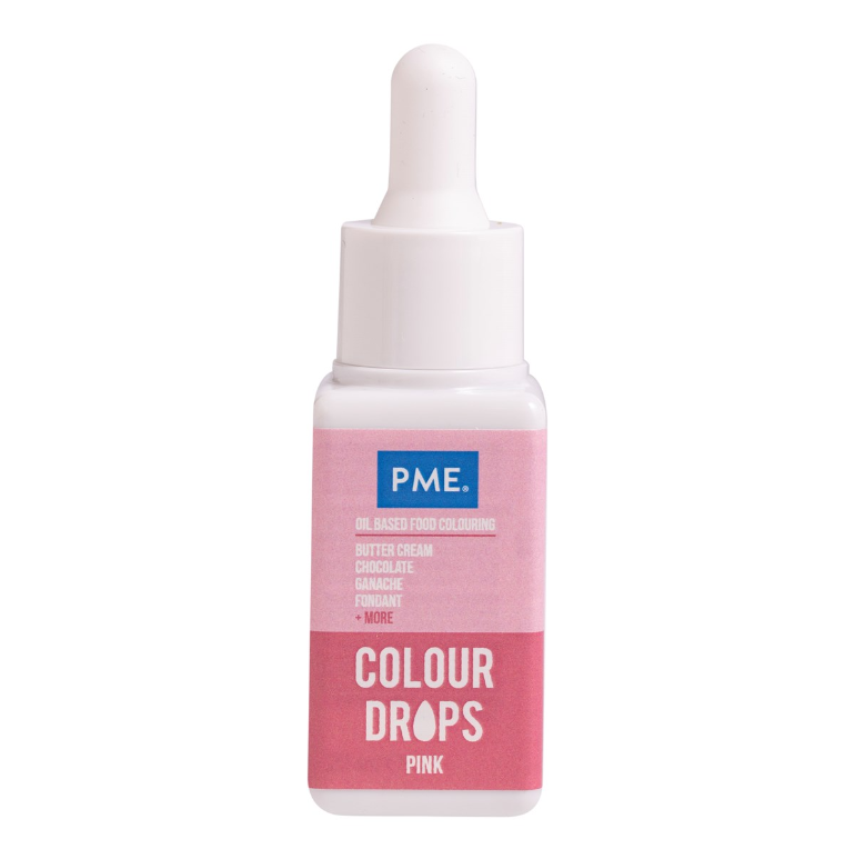 PME - OLIEGEBASEERDE VOEDINGSKLEURSTOF - ROZE 20 ML