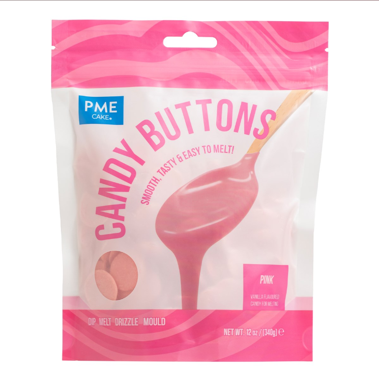 PME - CANDY BUTTONS - ROSE 340GR