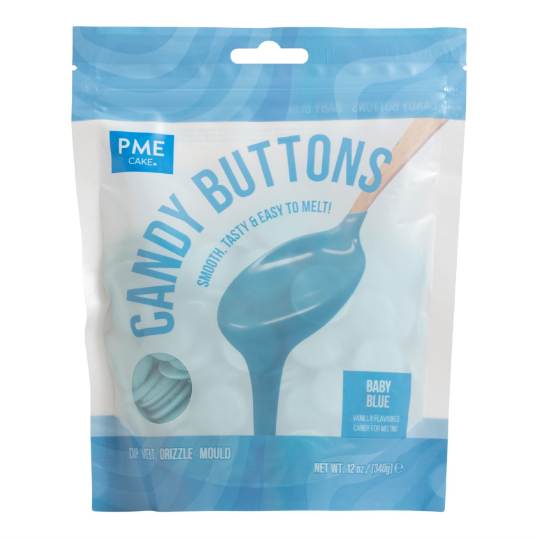 PME - CANDY BUTTONS - BLEU BÉBÉ 340GR