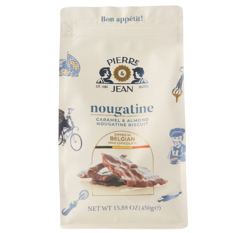 PIERRE & JEAN - NOUGATINE BISCUITS 450 G