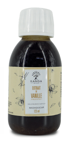 ILANGA VANILLE EXTRACT MET ZAADJES 200G  1L