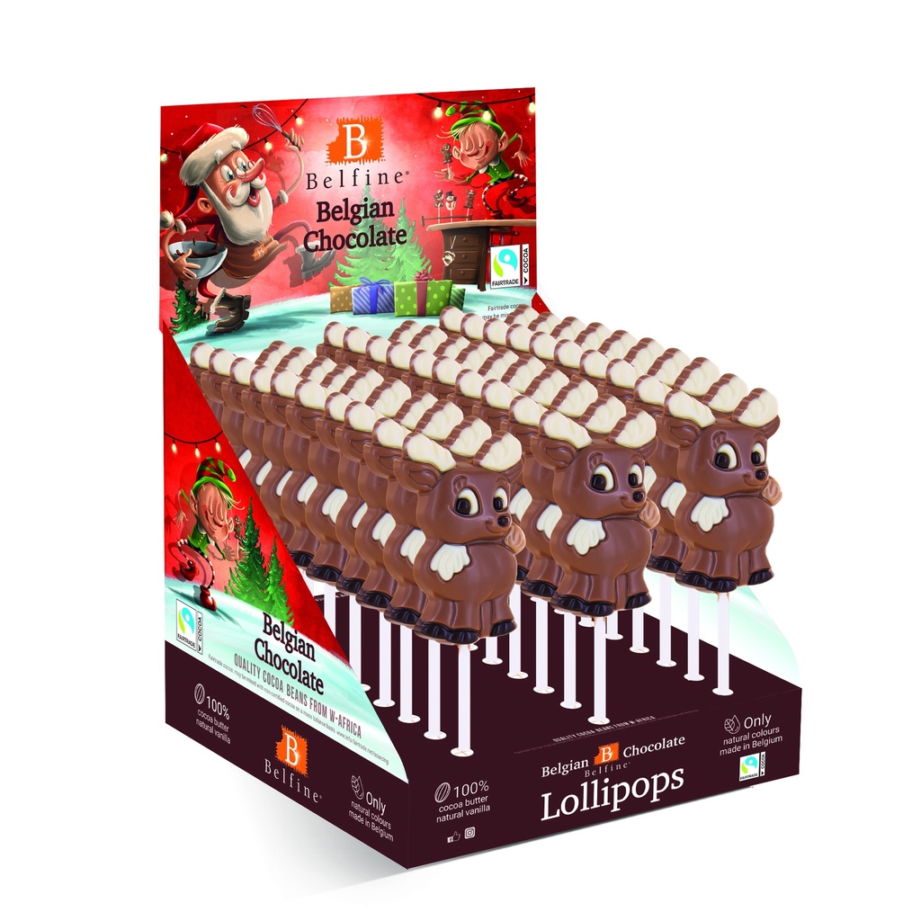SUCETTE CHOCOLAT ELAN RENI LAIT COLORE 30X25GR