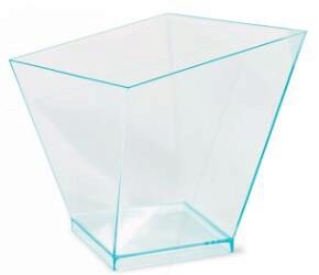 ALCAS - CHARME VIERKANTE CUP 120 CC 6,5 x 6,5 CM H 6,8 CM 40 STUKS