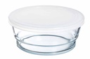 ARCOROC - "SO URBAN" SALADIER EN VERRE + COUVERCLE 110CL DIAM. 17CM