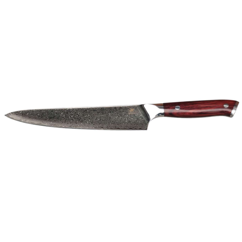 ARTHURIUS - MADAGASCAR PRO CHEF KNIFE 20CM - STAINLESS STEEL - MADAGASCAR WOOD HANDLE