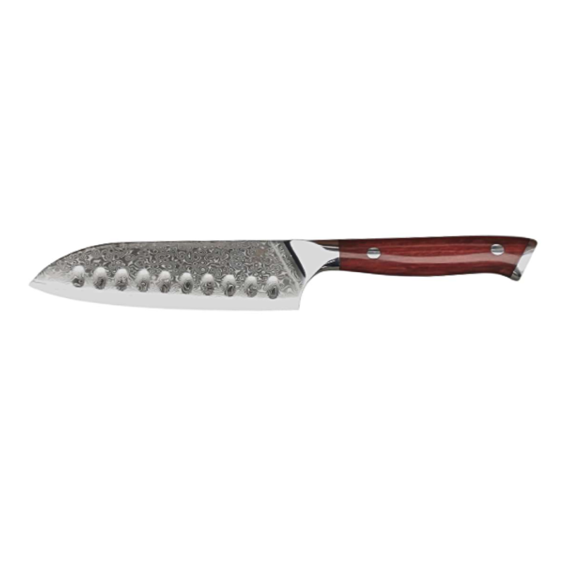 ARTHURIUS - MADAGASCAR PRO SANTOKU 12,5CM ACIER - MANCHE EN BOIS DE MADAGASCAR